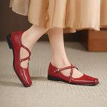 Exquisite Handcrafted Leather Women's Shoes: Luxury & Elegance Redefined(Egupai8883351)