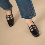 Handcrafted Genuine Leather Women's Shoes - Luxurious Elegance & Quality(Egupai8883367)