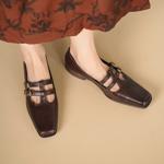 Handcrafted Genuine Leather Women's Shoes - Luxurious Elegance & Quality(Egupai8883367)