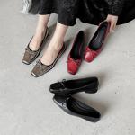 Handcrafted Genuine Leather Women's Shoes: Luxury, Elegance, and Quality.(Egupai8883352)