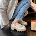 Elegant Handcrafted Leather Women's Shoes - Luxury Craftsmanship(Eoct20161002M203-2)