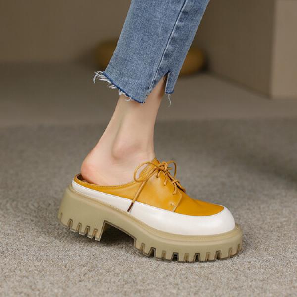 Handcrafted Leather Women's Shoes: Luxurious Elegance(Eoct20161002M319-11)