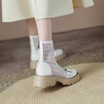 Handcrafted Leather Women's Shoes: Luxury and Elegance(Eoct20161002M1109-5)