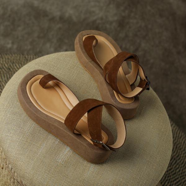 Handcrafted Genuine Leather Women's Shoes: Elegance Redefined(Eoct20161002M99-1)