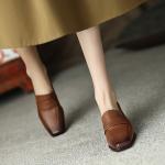 Elegant Handcrafted Genuine Leather Women’s Shoes(Eoct20161002M8558-2)