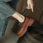 Exquisite Handcrafted Leather Shoes for Elegant Women(Eoct20161002M1109-18)