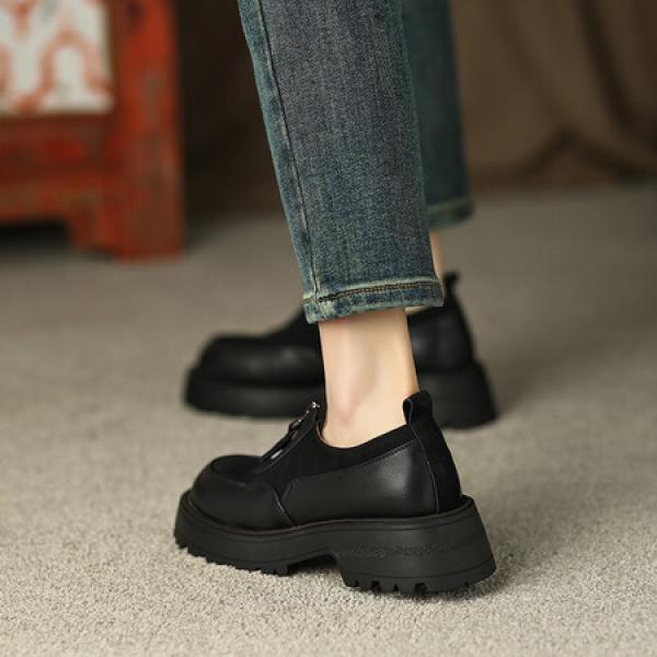 Exquisite Handcrafted Leather Shoes for Elegant Women(Eoct20161002M1109-18)