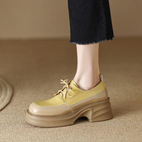 Handcrafted Luxury Leather Women's Shoes - Elegant Quality(Eoct20161002M530-6)