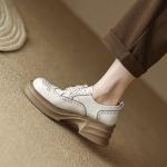 Elegant Handmade Leather Women's Shoes, Luxurious Craftsmanship(Eoct20161002M530-5)