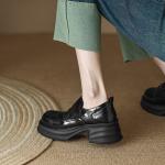 Elegant Handmade Leather Women's Shoes, Luxurious Craftsmanship(Eoct20161002M530-5)