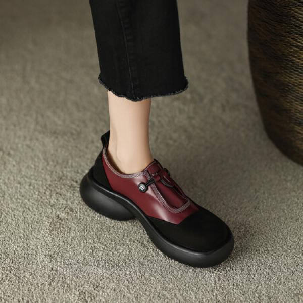 Handcrafted Luxury Leather Women's Shoes - Elegance Redefined(Eoct20161002D235-8)