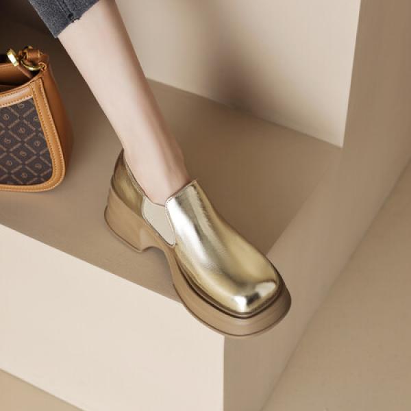 Handcrafted Genuine Leather Women's Shoes: Luxurious Elegance(Eoct20161002M530-8)