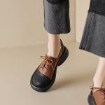 Elegant Handcrafted Leather Women's Shoes - Luxury Craftsmanship(Eoct20161002D235-11)