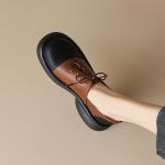 Elegant Handcrafted Leather Women's Shoes - Luxury Craftsmanship(Eoct20161002D235-11)