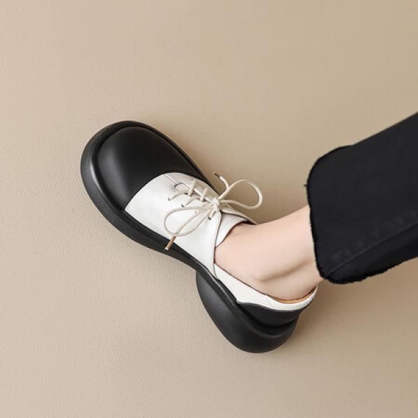 Elegant Handcrafted Leather Women's Shoes - Luxury Craftsmanship(Eoct20161002D235-11)