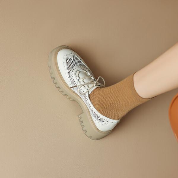 Handcrafted Luxury Leather Women's Shoes - Elegant Quality(Eoct20161002C203-2)