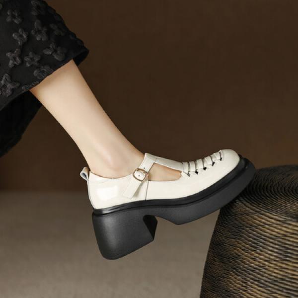 Exquisite Handcrafted Leather Shoes for Elegant Women(Eoct20161002C938-8)