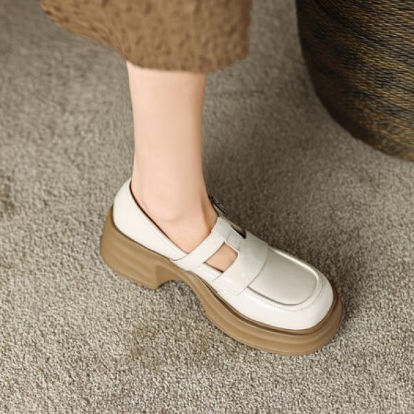 Elegant Handcrafted Leather Women's Shoes: Luxurious Quality Craftsmanship(Eoct20161002M530-11)