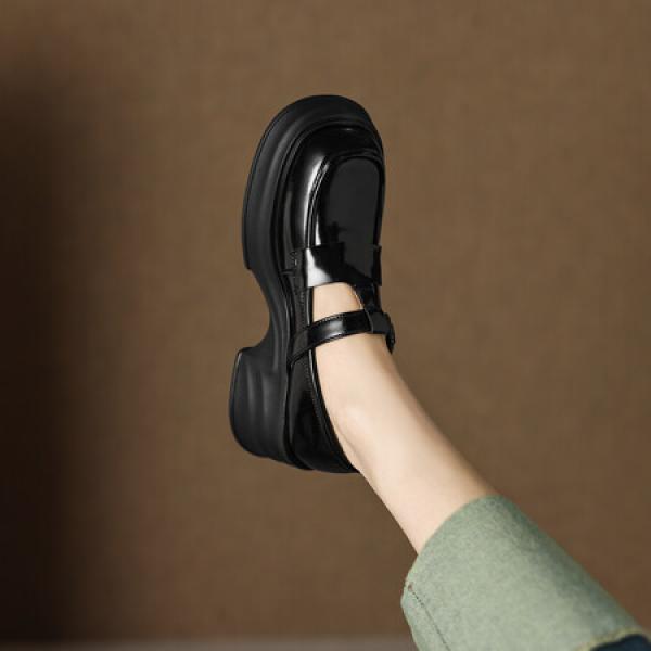 Elegant Handcrafted Leather Women's Shoes: Luxurious Quality Craftsmanship(Eoct20161002M530-11)