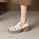 Handcrafted Luxury Leather Women's Shoes - Elegance Redefined(Eoct20161002M530-12)