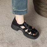 Handcrafted Luxury Leather Women's Shoes - Elegance Redefined(Eoct20161002M530-12)