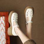 Handcrafted Luxury Leather Women's Shoes - Elegance Redefined(Eoct20161002M530-9)