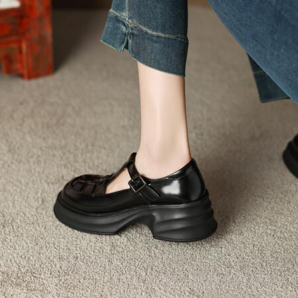 Handcrafted Luxury Leather Women's Shoes - Elegance Redefined(Eoct20161002M530-9)