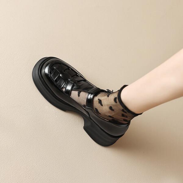 Handcrafted Genuine Leather Women's Shoes: Elegant Luxury(Eoct20161002C530-9)