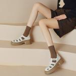 Elegant Handcrafted Leather Women's Shoes - Luxury Artisan Quality(Eoct20161002C530-12)