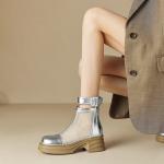 Handcrafted Luxurious Leather Women's Shoes(Eoct20161002M530-16)