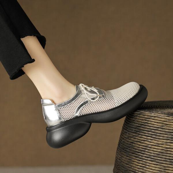 Luxurious Handcrafted Leather Women's Shoes(Eoct20161002M235-25)