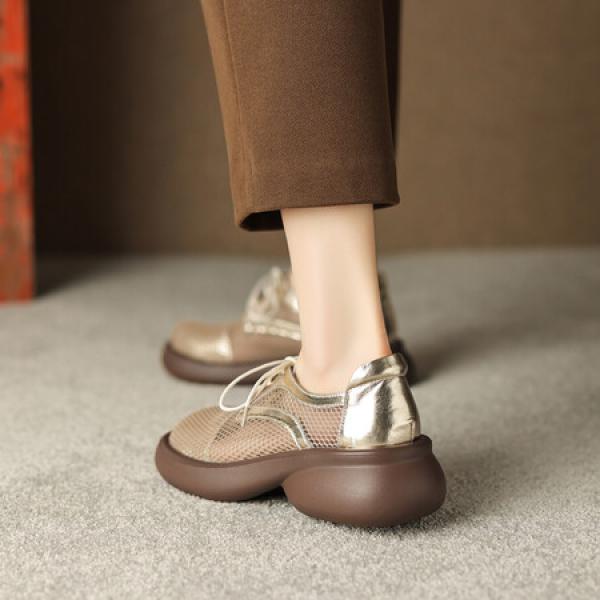 Luxurious Handcrafted Leather Women's Shoes(Eoct20161002M235-25)