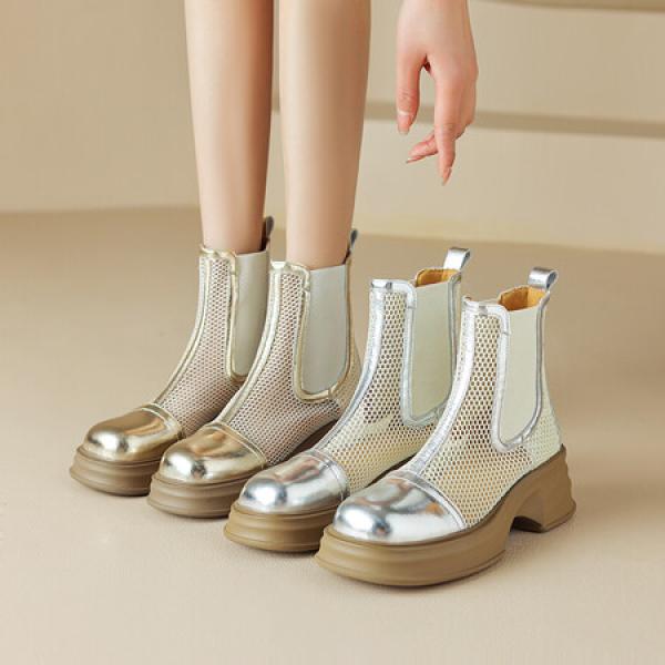 Handcrafted Luxurious Leather Women's Shoes(Eoct20161002M530-15)