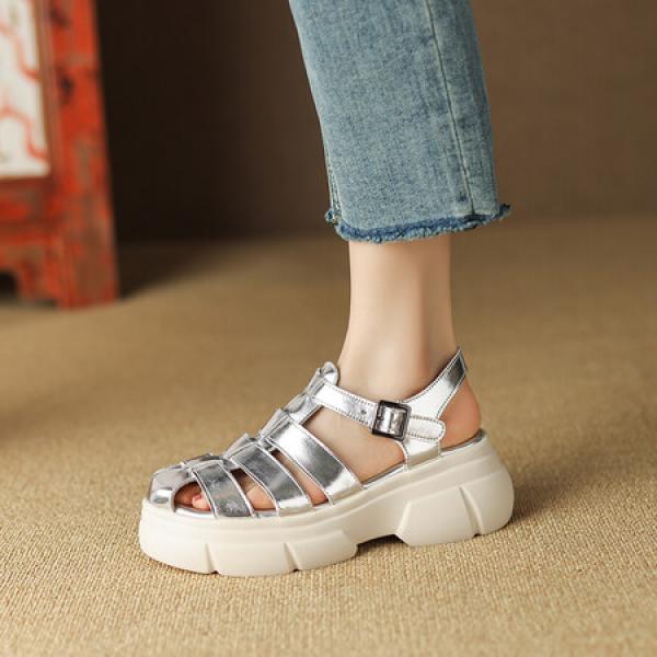 Handcrafted Genuine Leather Women's Luxury Shoes(Eoct20161002M227-7)