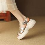 Handcrafted Genuine Leather Women's Luxury Shoes(Eoct20161002M227-7)