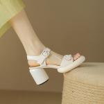 Handcrafted Genuine Leather Women's Shoes: Elegance Redefined(Eoct20161002M008-3)