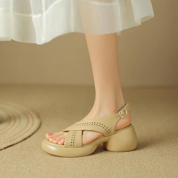 Exquisite Handmade Leather Women's Shoes - Elegant Luxury(Eoct20161002M001-5)