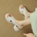 Exquisite Handmade Leather Women's Shoes - Elegant Luxury(Eoct20161002M001-5)