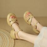 Handcrafted Leather Luxury Women's Shoes - Timeless Elegance(Eoct20161002M001-7)