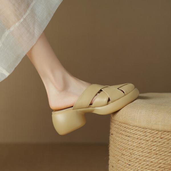 Handcrafted Leather Women's Shoes: Luxurious Elegance(Eoct20161002M001-8)