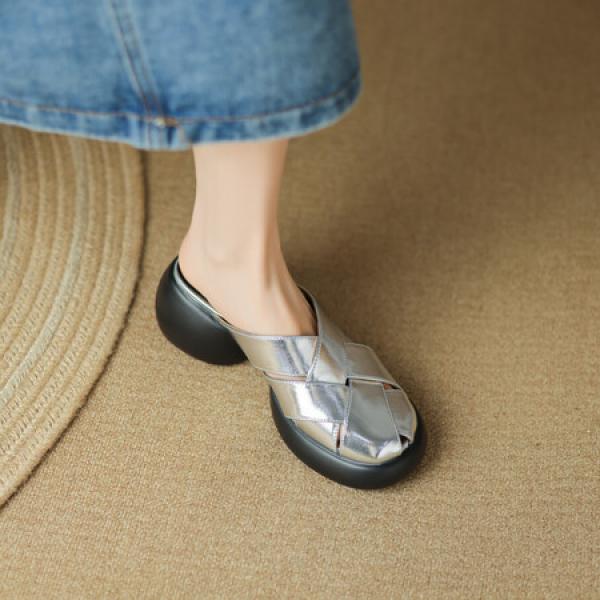 Handcrafted Leather Women's Shoes: Luxurious Elegance(Eoct20161002M001-8)