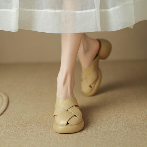 Handcrafted Leather Women's Shoes: Luxurious Elegance(Eoct20161002M001-8)