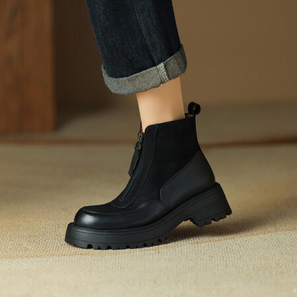 Handcrafted Leather Women's Shoes: Elegance Redefined(Eoct20161002D1109-7)