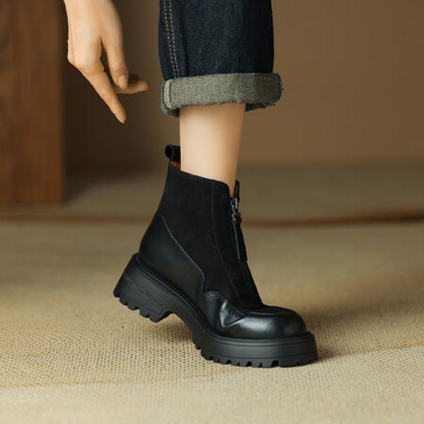 Handcrafted Leather Women's Shoes: Elegance Redefined(Eoct20161002D1109-7)