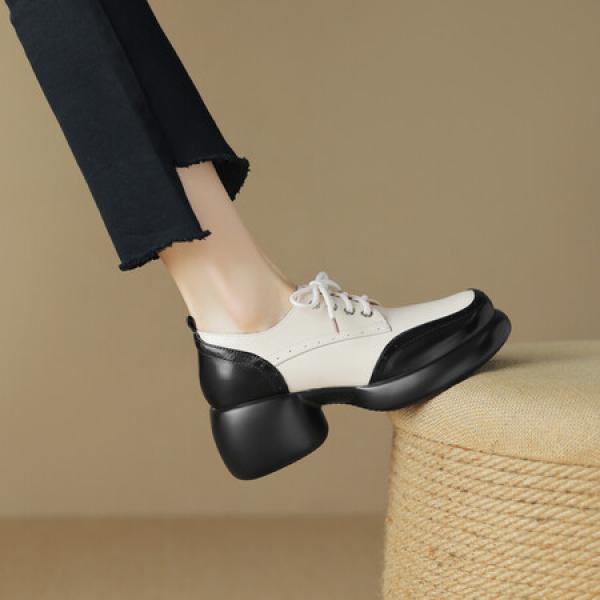 Handcrafted Luxury Leather Women's Shoes - Elegant Craftsmanship(Eoct20161002M001-9)