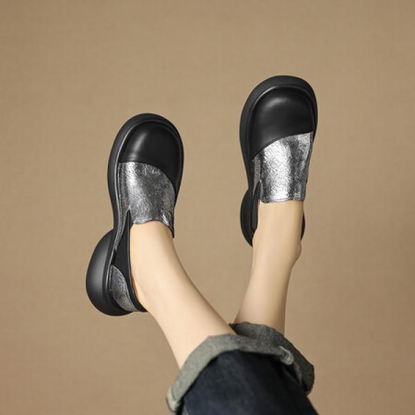 Exquisite Handcrafted Leather Women's Shoes for Elegance(Eoct20161002M235-53)