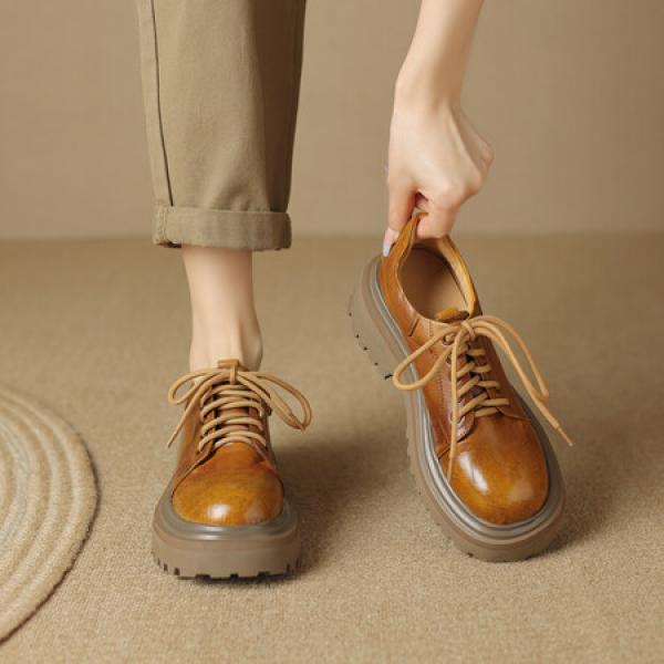 Handcrafted Leather Women's Shoes: Elegance Redefined(Eoct20161002M2169-11)