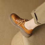 Handcrafted Leather Women's Shoes: Elegance Redefined(Eoct20161002M2169-11)