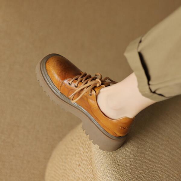 Handcrafted Leather Women's Shoes: Elegance Redefined(Eoct20161002M2169-11)