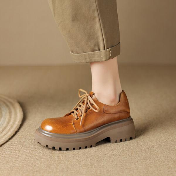 Handcrafted Leather Women's Shoes: Elegance Redefined(Eoct20161002M2169-11)